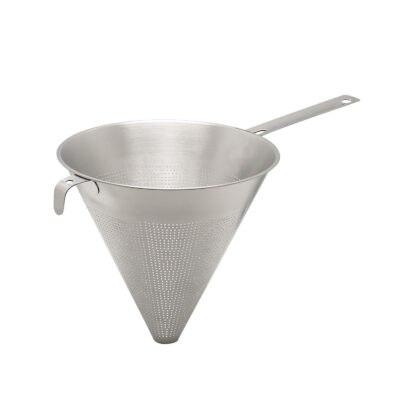 Spitzsieb - Eckzahn aus Edelstahl Ø 24cm