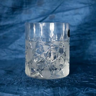 Krištálové brúsené poháre 300 ml set 6 kusov