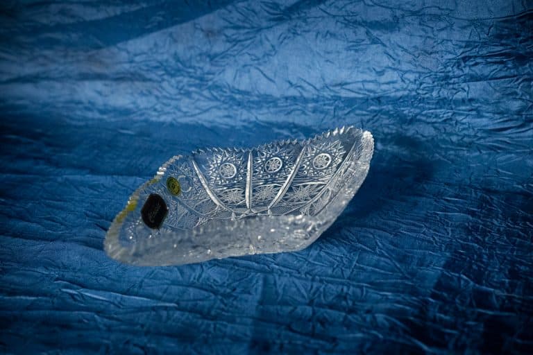Kristallgeschliffene Schale 12 cm