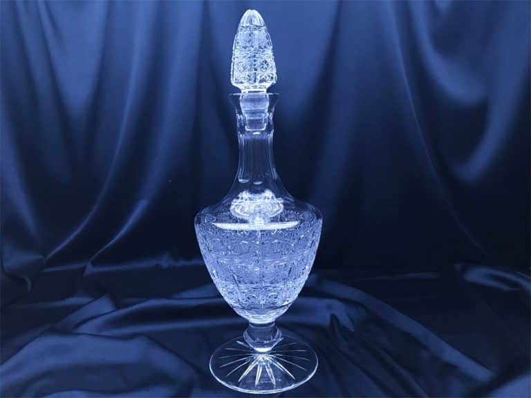 Kristallgeschliffene Flasche 1000 ml