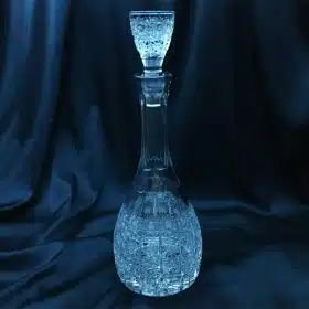 Kristallgeschliffene Flasche 1000 ml