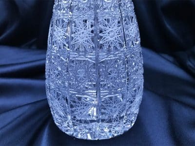 Krištáľová brúsená flaša dekandér 800 ml
