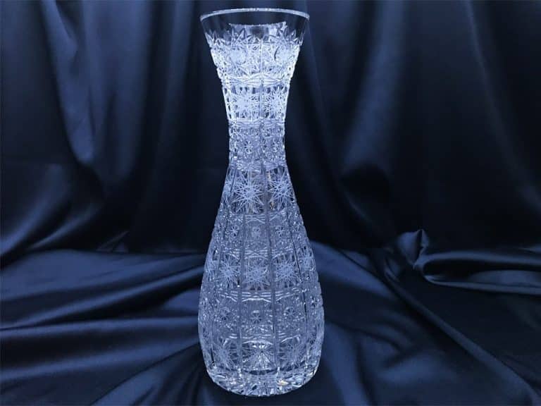 Dekanterflasche mit Kristallschliff, 800 ml