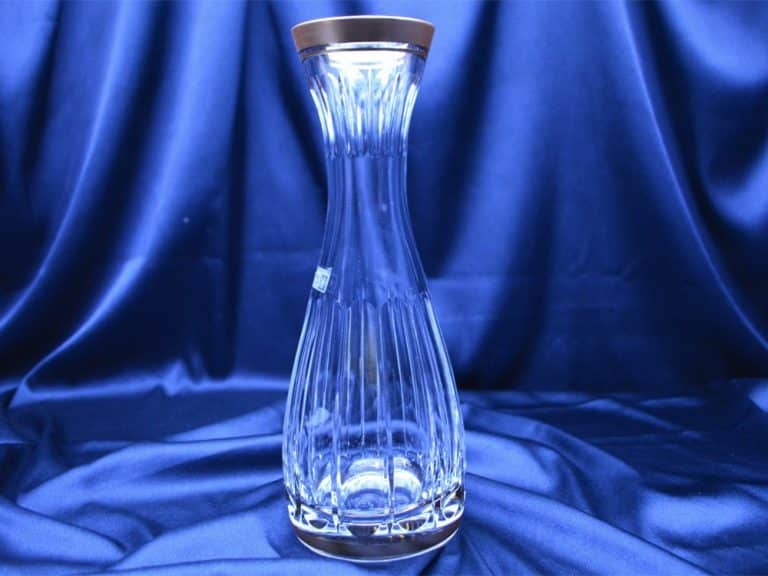 Dekanterflasche mit Kristallschliff, 800 ml