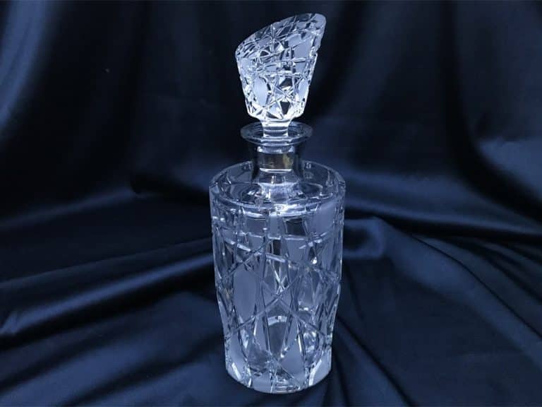 Kristallgeschliffene Whiskyflasche 550 ml