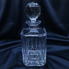 Kristallgeschliffene Whiskyflasche 800 ml