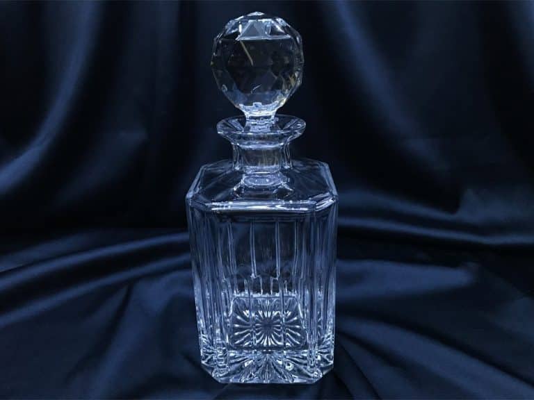 Kristallgeschliffene Whiskyflasche 800 ml