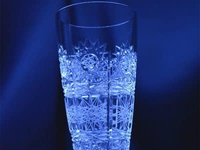 Krištálové brúsené poháre 200 ml set 6 kusov
