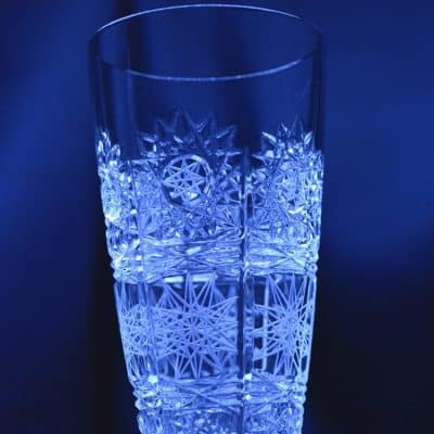 Krištálové brúsené poháre 200 ml set 6 kusov