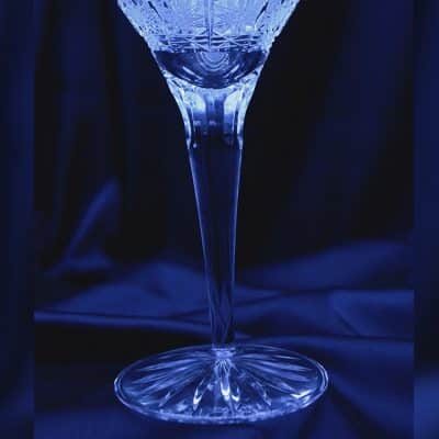 Krištálové brúsené poháre 250 ml set 6 kusov