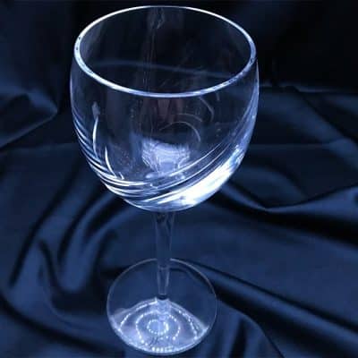 Krištálové brúsené poháre 370 ml set 6 kusov