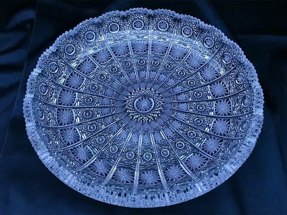 Kristallgeschliffener Teller 30 cm