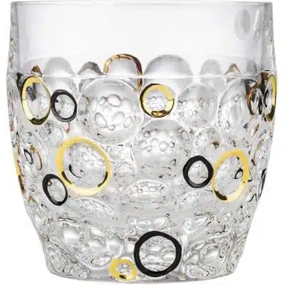 Set krištáľová karafa whisky flaša 750 ml Lisa 1 + 6 pohárov