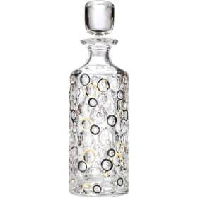 Set Kristallkaraffe Whiskyflasche 750 ml Lisa 1 + 6 Gläser