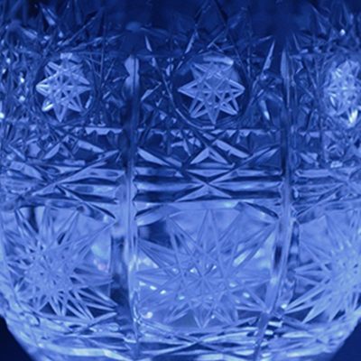 Krištálové brúsené poháre 240 ml set 6 kusov
