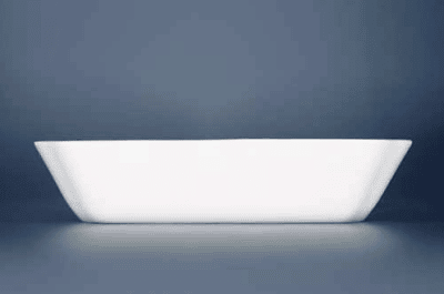 Cibulák – Misa šalátová 4-hranná 21 cm – originálny cibuľový porcelán 1. akosť
