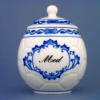Cibulák – Hrnček na med s viečkom 0,4 l – originál cibuľový porcelán 1. akosť
