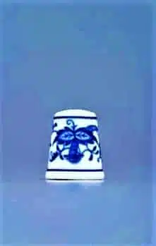 Zwiebelmuster - Fingerhut - Original Zwiebelmuster 1. Wahl