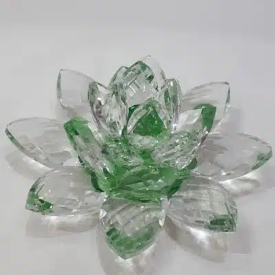 Kristalllotusblume grün 11 cm