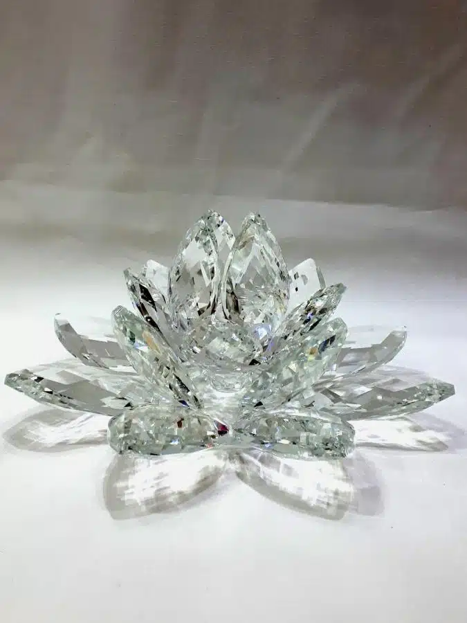 Klare Kristalllotusblume 20 cm