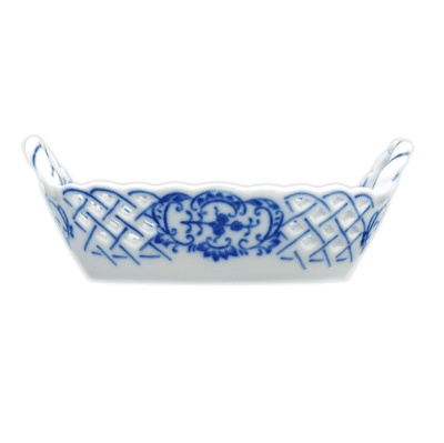 Zwiebelmuster - Durchbrochener Korb 11 cm - Original Zwiebelmuster 1. Wahl – Bild 2