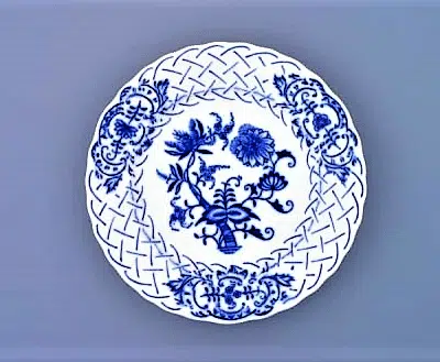 Zwiebelmuster - Prägeteller 15 cm - Original Zwiebelmuster 1. Wahl