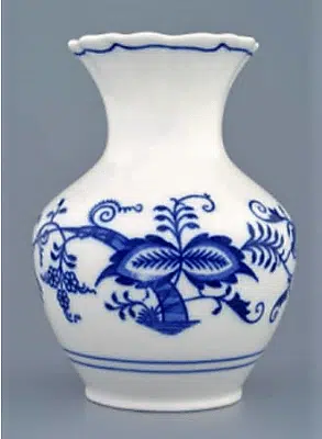 Zwiebelmuster - Vase 13,5 cm - Original Zwiebelmuster, 1. Wahl