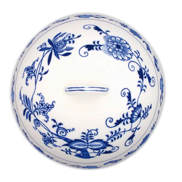 Zwiebelmuster - Deckel für Lebensmittel 20 cm - Original Zwiebelmuster 1. Wahl – Bild 2