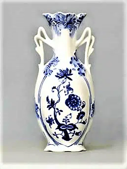 Zwiebelmuster - Jugendstilvase 20,5 cm - Original Zwiebelmuster 1. Wahl