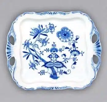 Zwiebelmuster - Aigar Tablett 30 cm - Original Zwiebelmuster 1. Wahl
