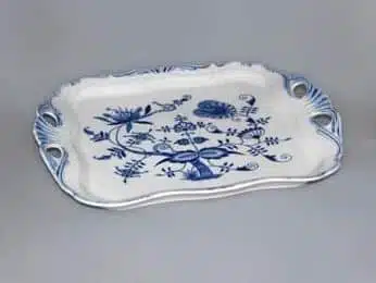Zwiebelmuster - Aigar Tablett 34 cm - Original Zwiebelmuster 1. Wahl