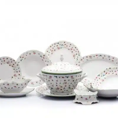 Lunchset für 6 Personen Berner Blume