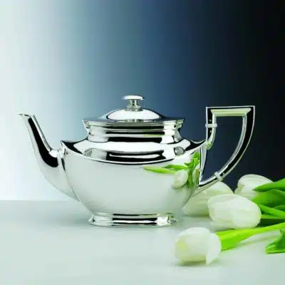 Silberne Teekanne 1,0 L