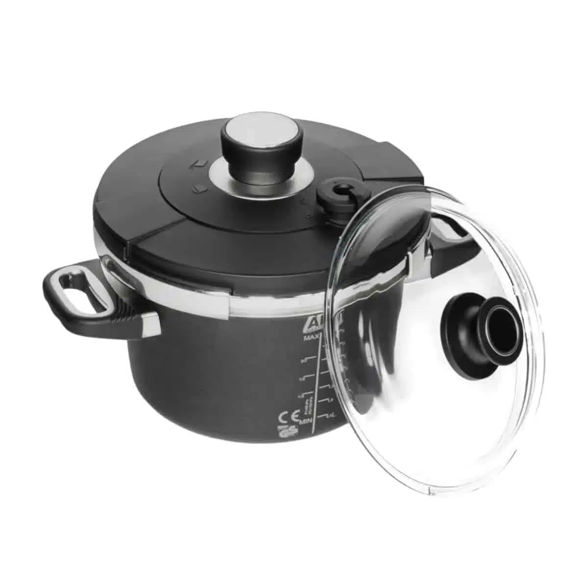 Schnellkochtopf 3,5L AMT mit Induktion