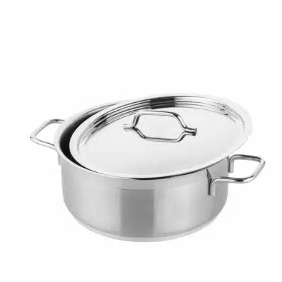 Edelstahltopf 4,3 L mit Deckel