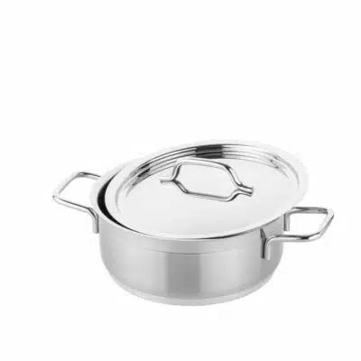 Edelstahltopf 2,5 L mit Deckel