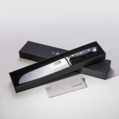 Messer Damast Santoku 20,5 cm – Bild 3