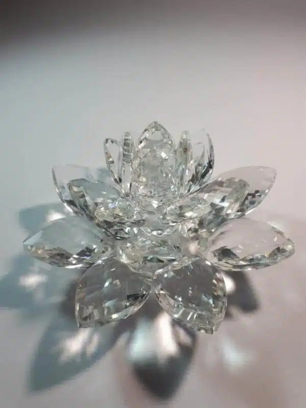 Kristalllotusblume klar 30 cm 2,5 kg – Bild 7