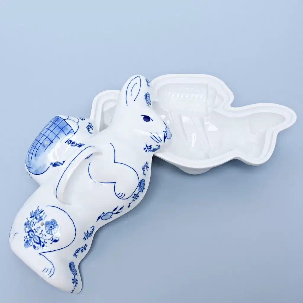 Zwiebelmuster - Backform - Hase - Original Zwiebelmuster 1. Wahl – Bild 3