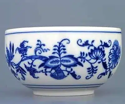 Zwiebelmuster - Glatte Schale 11 cm hoch - Original Zwiebelmuster, 1. Wahl