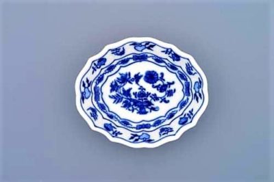 Zwiebelmuster - Zuckerdose 11 cm - Original Zwiebelmuster Porzellan 1. Wahl