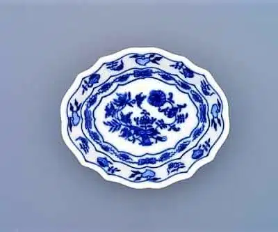 Zwiebelmuster - Zuckerdose 11 cm - Original Zwiebelmuster Porzellan 1. Wahl