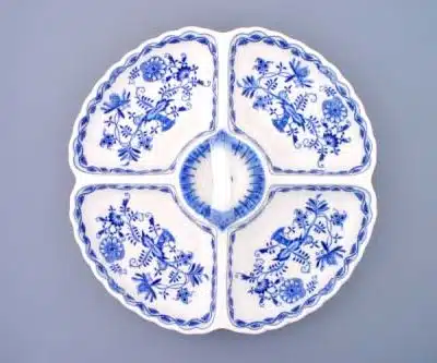 Zwiebelmuster - Cabaret vierteilig 32 cm - Original Zwiebelmuster 1. Wahl