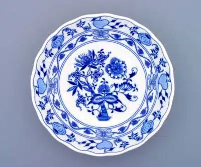 Zwiebelmuster - Kompottschale 24 cm - Original Zwiebelmuster 1. Wahl