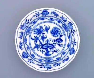 Zwiebelmusterschale - Kompottschale 13 cm - Original Zwiebelmuster, 1. Wahl