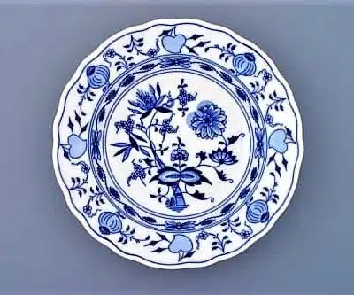 Zwiebelmuster - Teller 21 cm tief - Original Zwiebelmuster, 1. Wahl