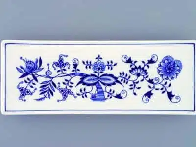 Zwiebelmuster - Fischschale 10,4 x 27,5 cm - Original Zwiebelmuster Porzellan 1. Wahl
