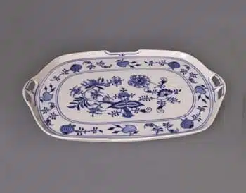 Zwiebelmuster - Tablett 38 x 24,5 cm - Original Zwiebelmuster, 1. Wahl