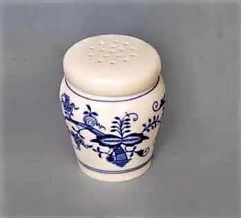 Zwiebelmuster - Zuckerdose für Puderzucker 0,2 l - Original Zwiebelmuster Porzellan 1. Wahl