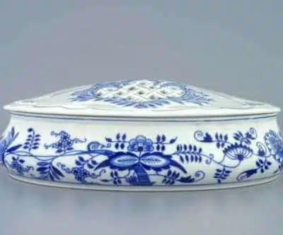 Zwiebelmuster - Bonbondose oval 29 cm - Original Zwiebelmuster 1. Wahl